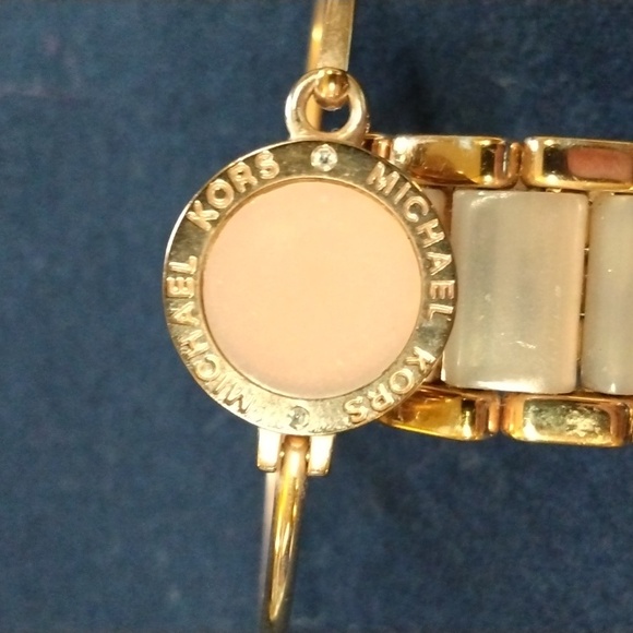 Ladies Michael Kors watch in rose gold pave with bracelet Parker MK6176 EUC - Picture 2 of 2